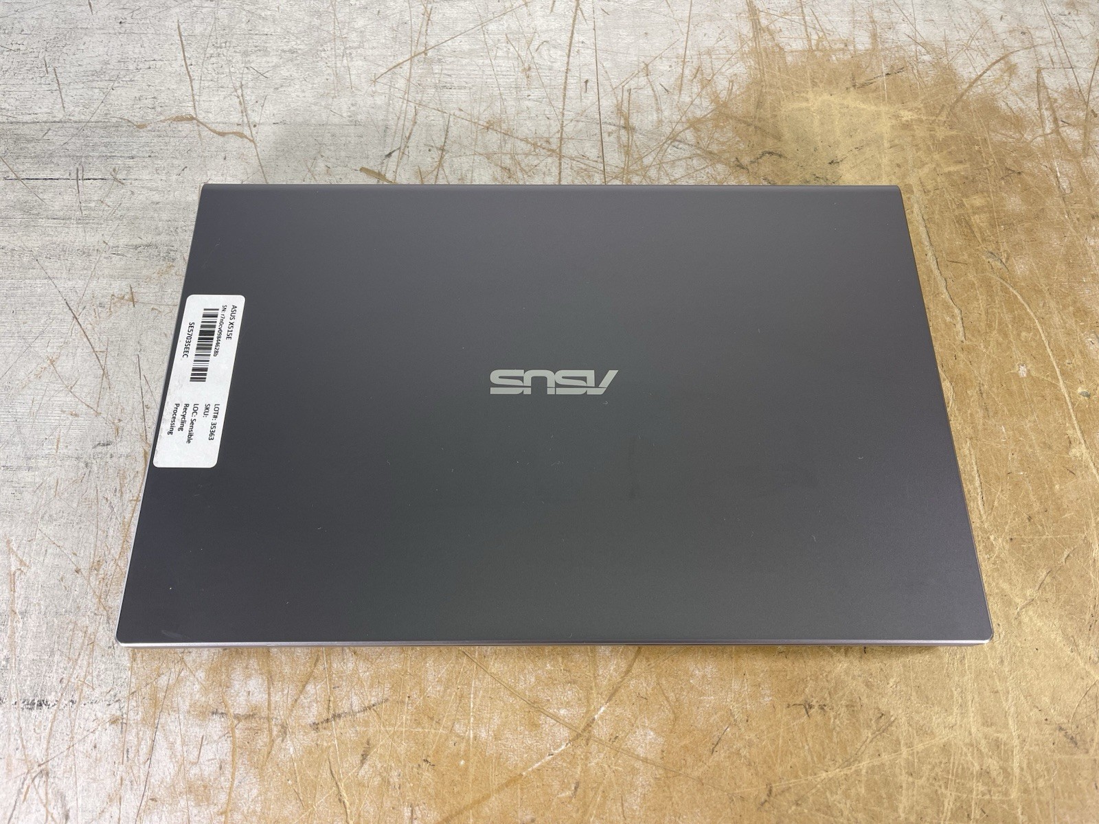 ASUS VIVOBOOK X515E i5-1135G7 @ 2.40GHz, 12GB RAM, NO HDD/OS – (FOR PARTS)