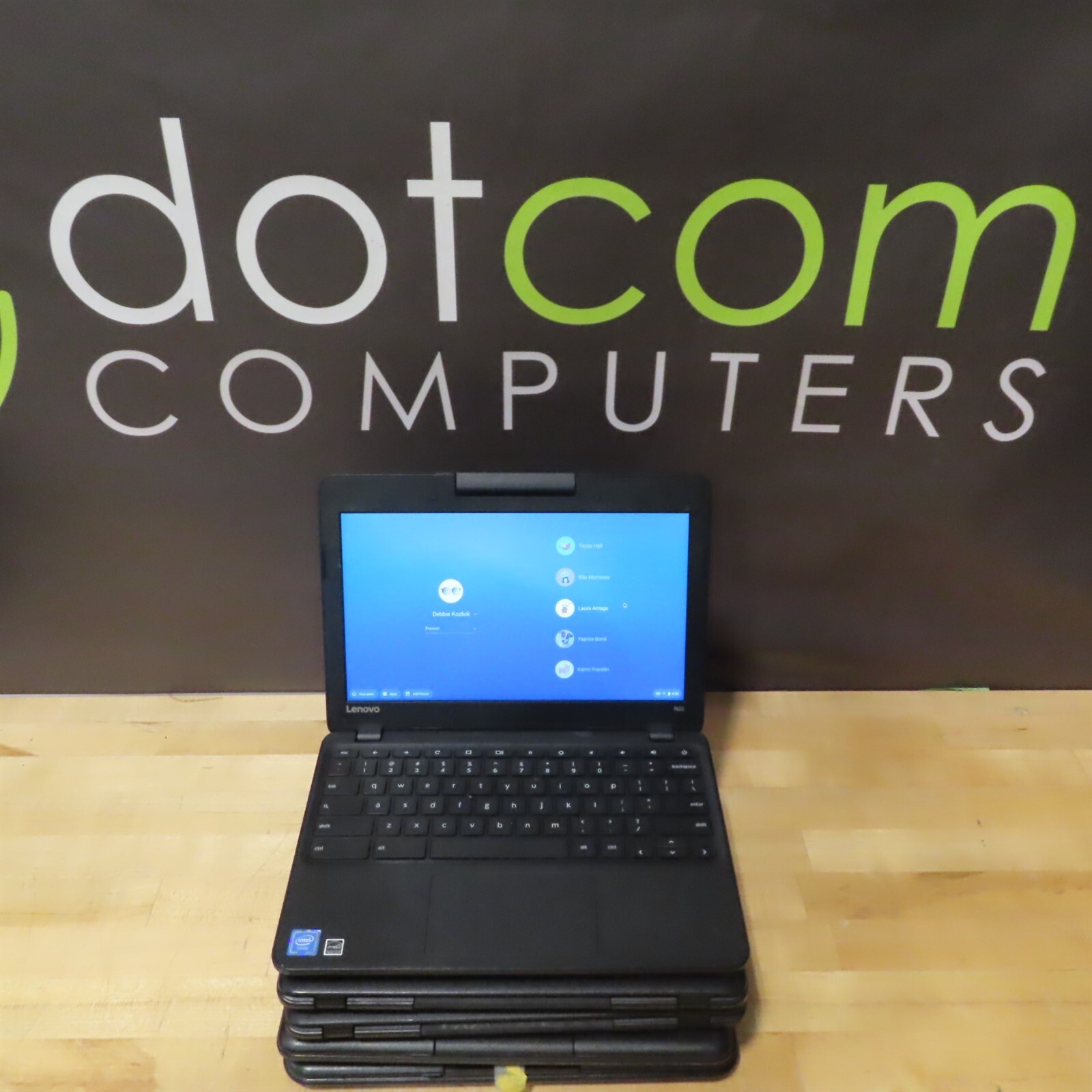 Lot 5x Lenovo ThinkPad Chromebook Type N23 No Password Unsure Config 80Ys