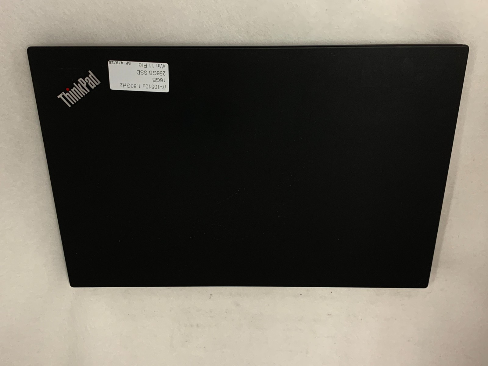 Lenovo ThinkPad T15 15.6″ FHD i7-10510U 1.8GHz 16GB 256GB W11P