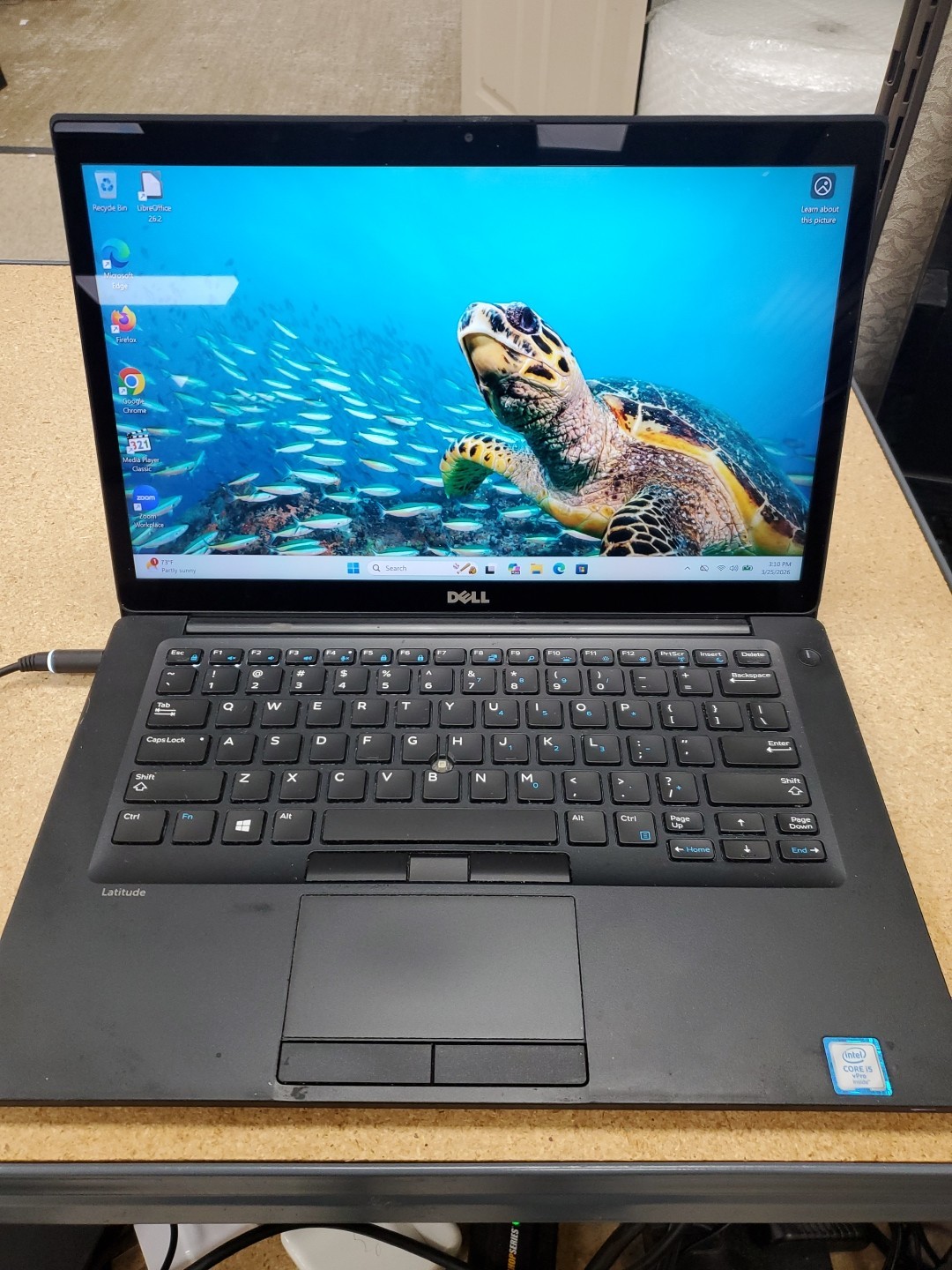 Dell Latitude 7480 14” i5-6300U 2.4GH 8GB DDR4 256GB SSD Win 11 032526-2
