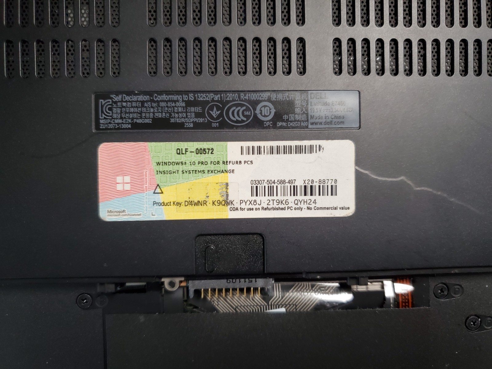 (Lot of 3) Dell Latitude E7450 i5-5300U 4GB RAM No HD/ OS *BIOS/READ* | C672