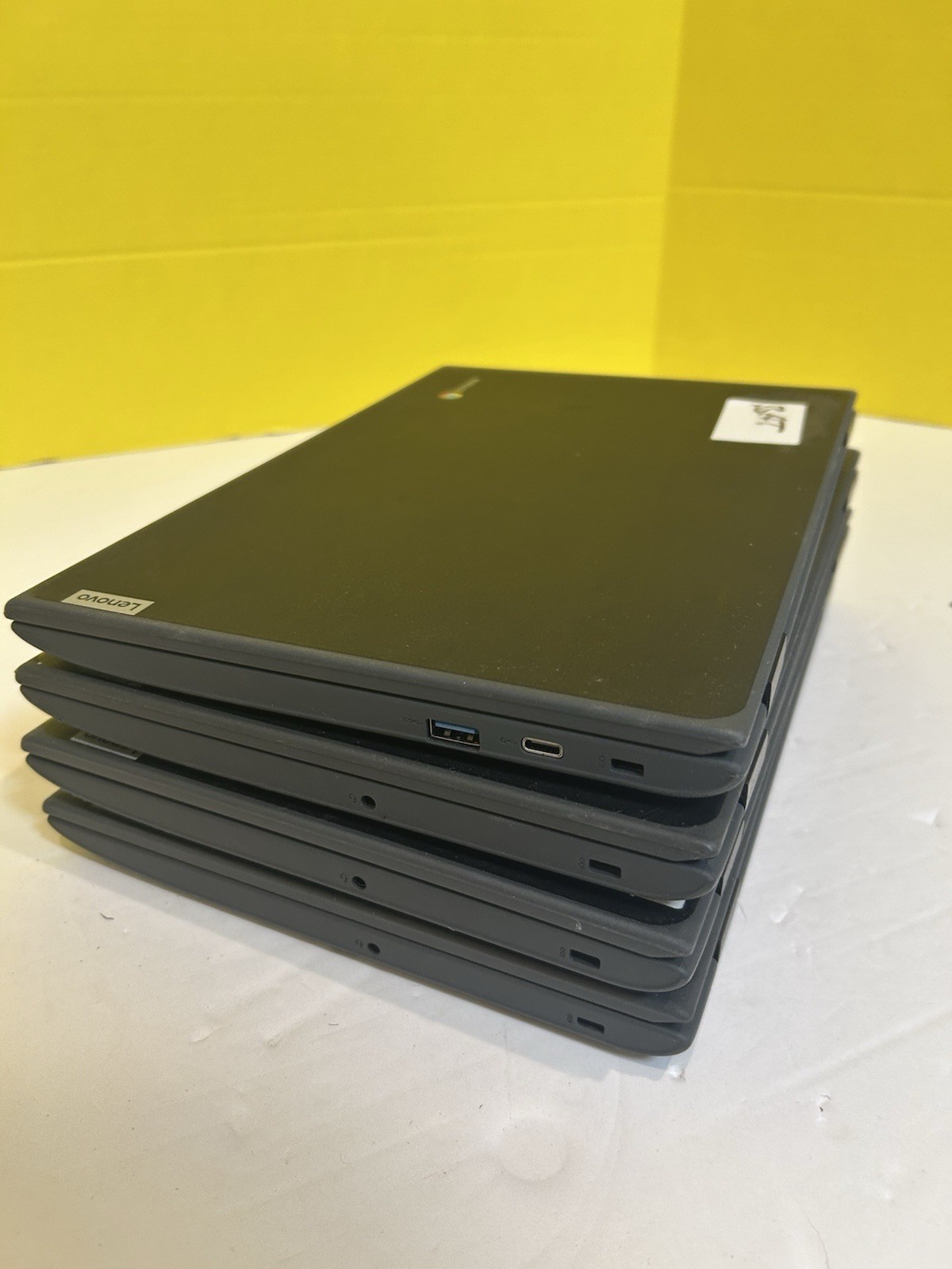 Lot of 4 Lenovo 100e Chromebook 2nd Gen MTK 4GB 32GB F Parts Repair