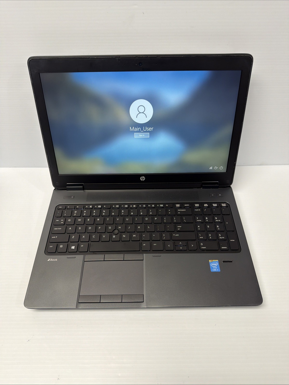 HP ZBook 15 15.6″ Laptop i7-4700MQ 8GB RAM 240GB SSD Quadro K610M Windows 10 Pro