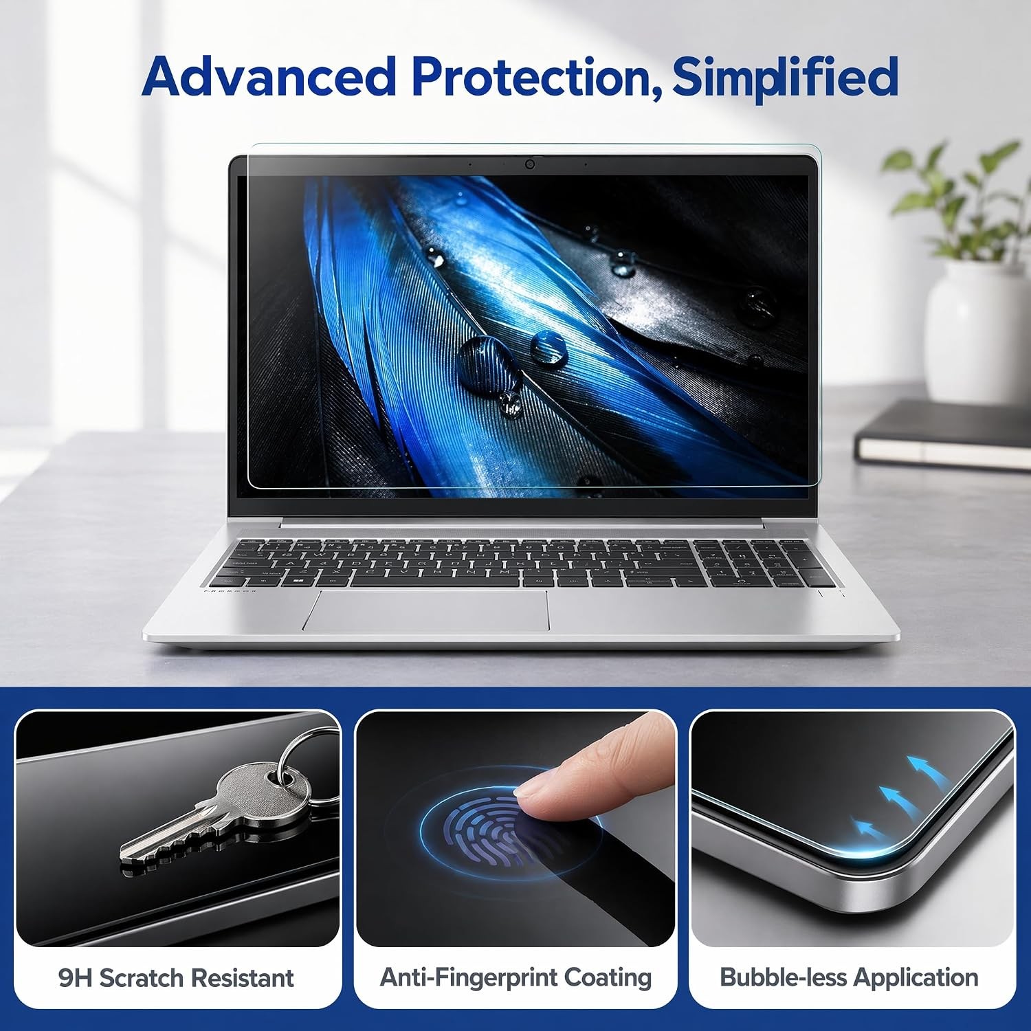 Tempered Glass Screen Protector for 2026 New Samsung Galaxy Book6 Ultra & Pro 16
