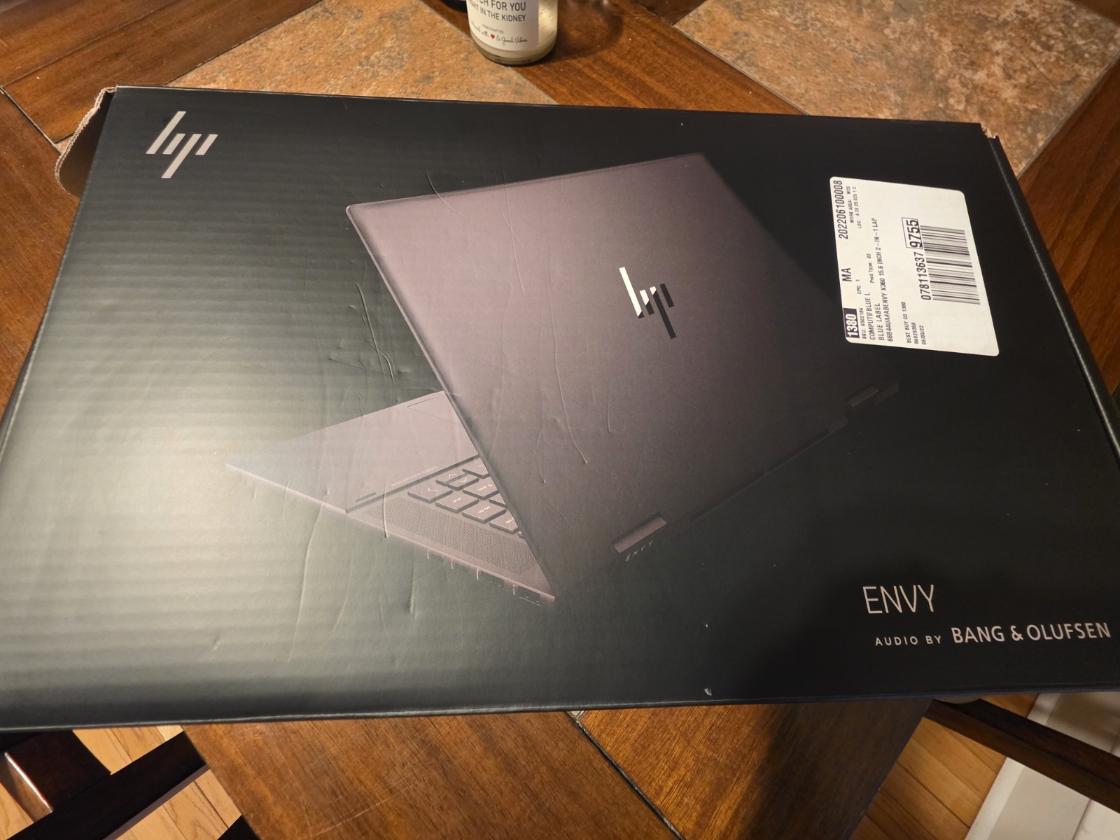 HP ENVY x360 15.6″ (256GB SSD, AMD Ryzen 5, 4.30 GHz, 8GB) Notebook/Laptop-Black