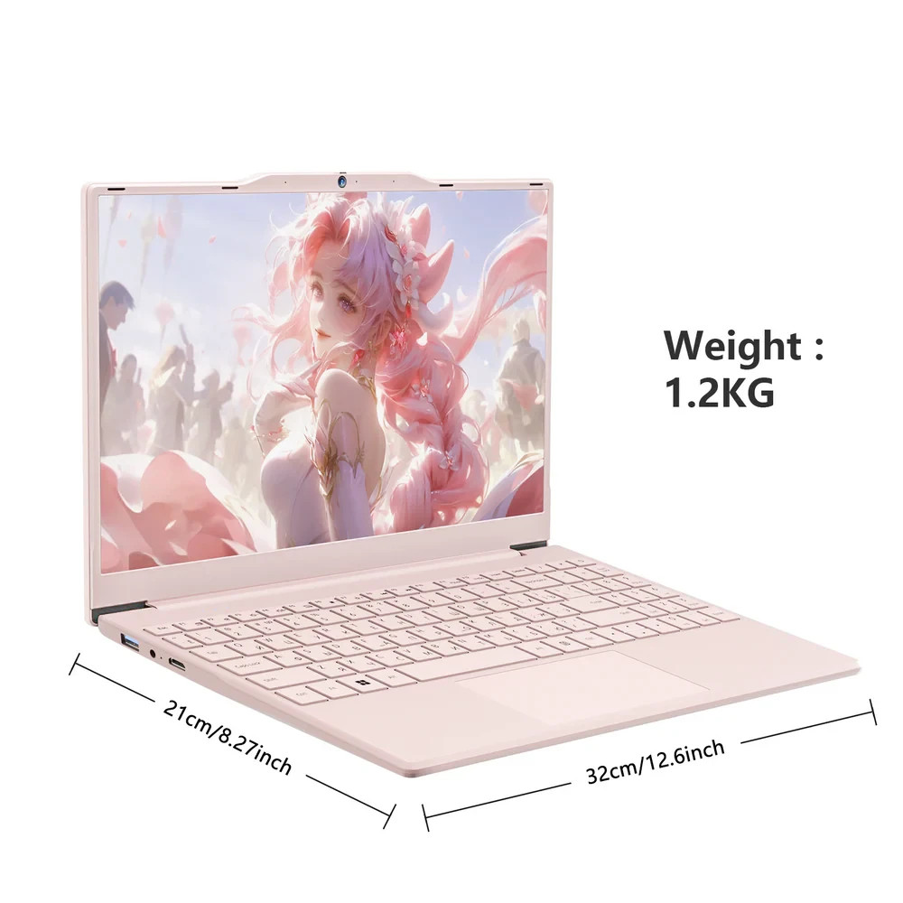 14.1 Inch Windows 11 Laptop Computer, 256GB SSD 8GB N5095 8GB RAM 256GB SSD