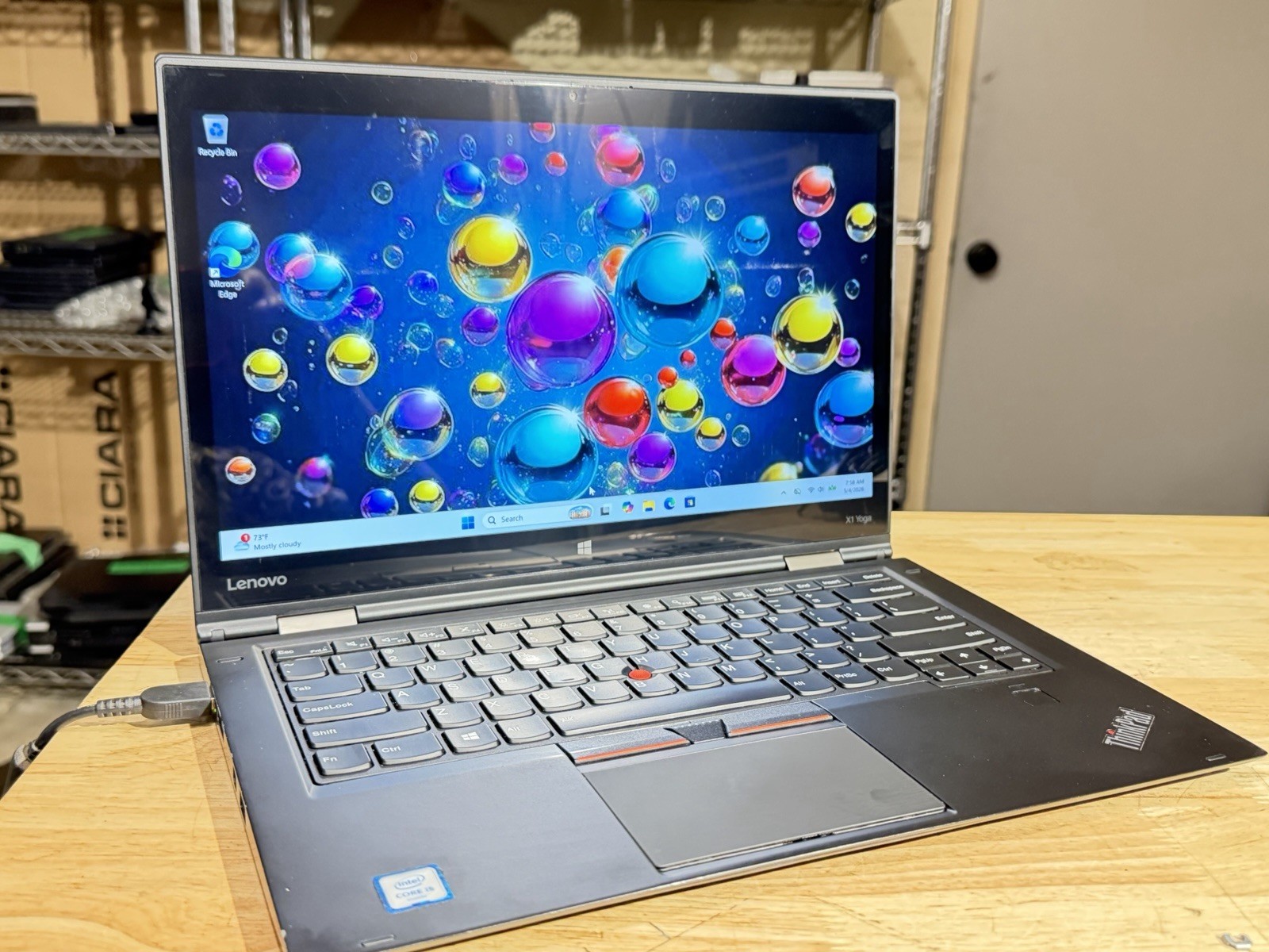 Lenovo ThinkPad X1 Yoga 1st Gen i5-6200U 8GB RAM 256GB SSD 14” Touch Win11 Pro