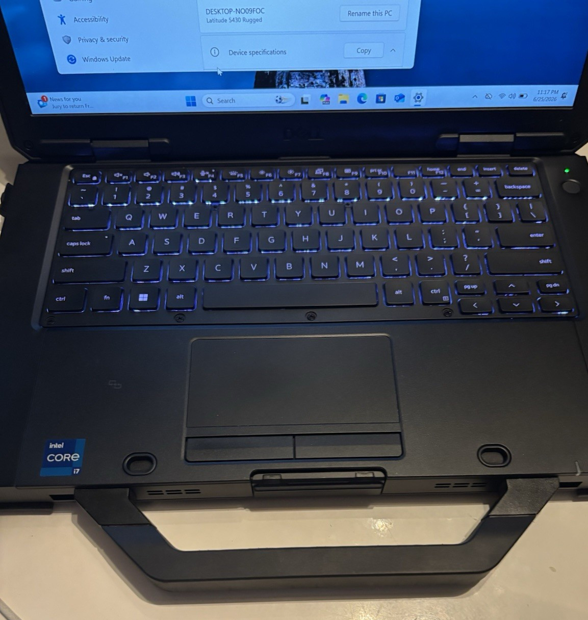 Dell 14 Rugged 5430 i7-1185G7, 16GB, 512GB SSD, Windows 11 Pro B+