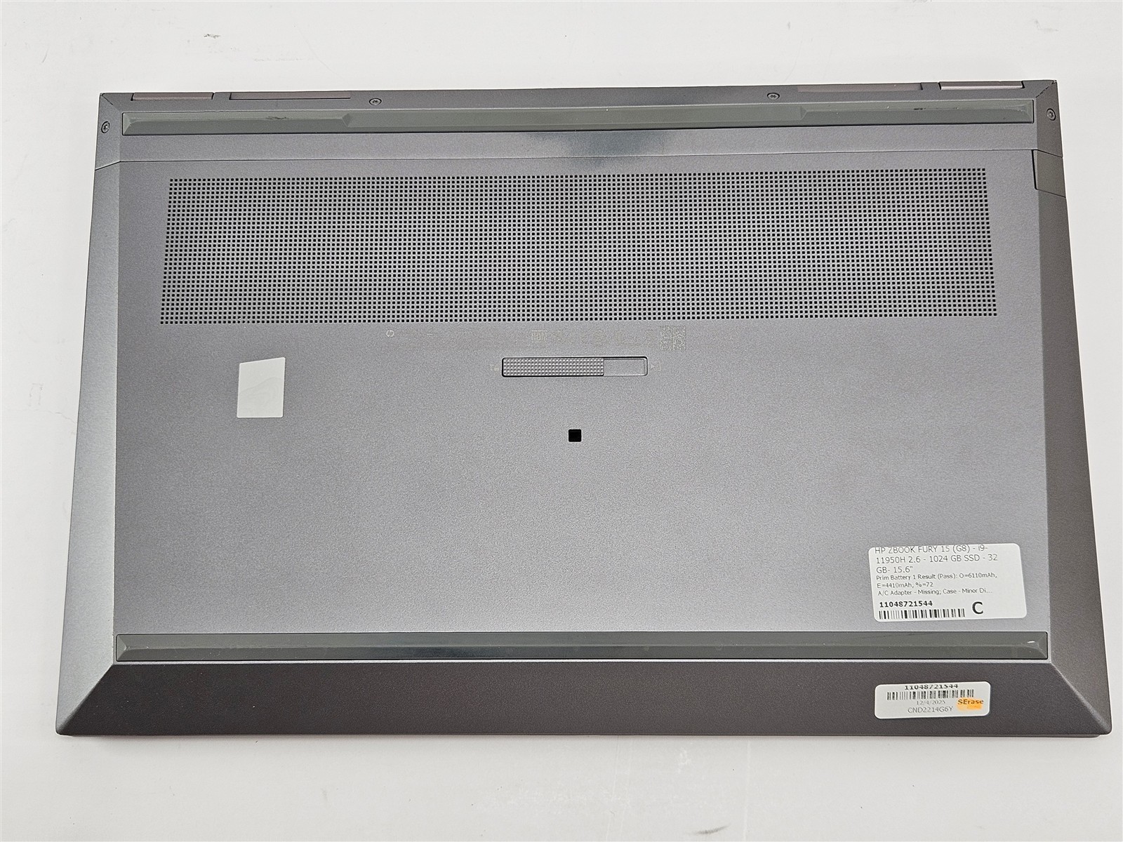 HP ZBook Fury 15 G8 Intel Core i9-11950H 32GB 1TB SSD 15.6″ RTX A4000 No ‘0’Key