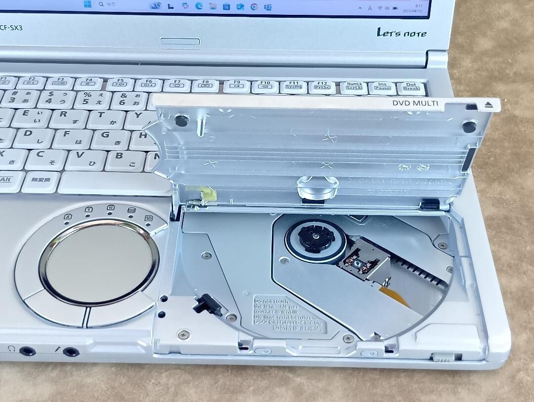 Panasonic Letsnote CF-SX3 Windows10 Pro Core i5 RAM4GB SSD 256GB 4GB Used