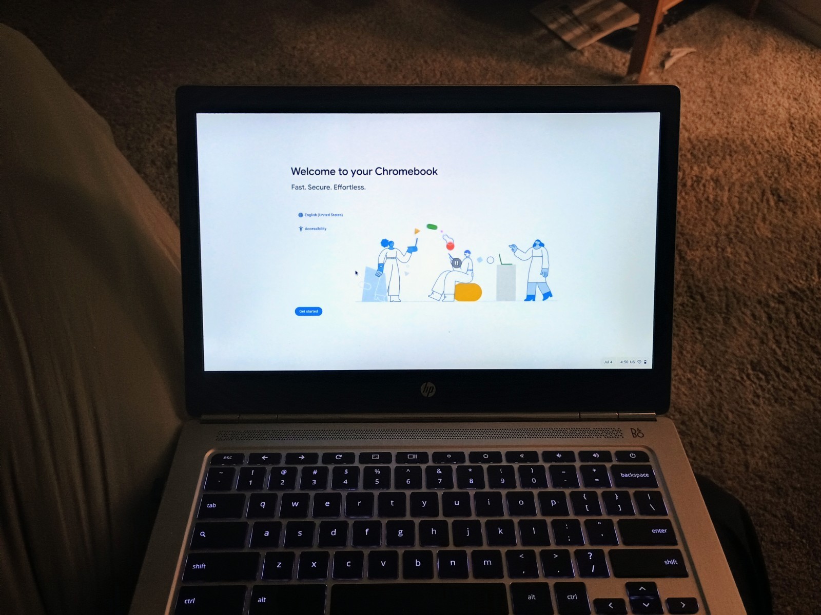 HP Chromebook 13 G1 Premium 13.3″ QHD+IPS | Slim | 32GB | Backlit Keyboard