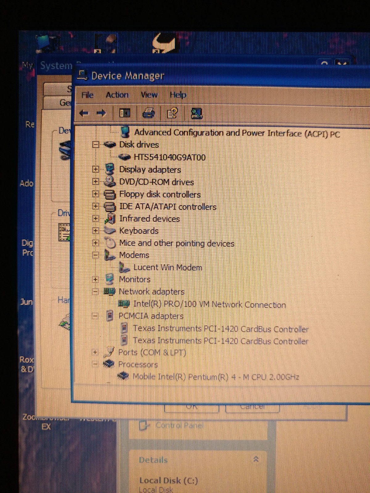 Vintage COMPAQ EVO N610C | PENTIUM 4 1MB RAM 40GB HDD | XP Boot | READ !!!
