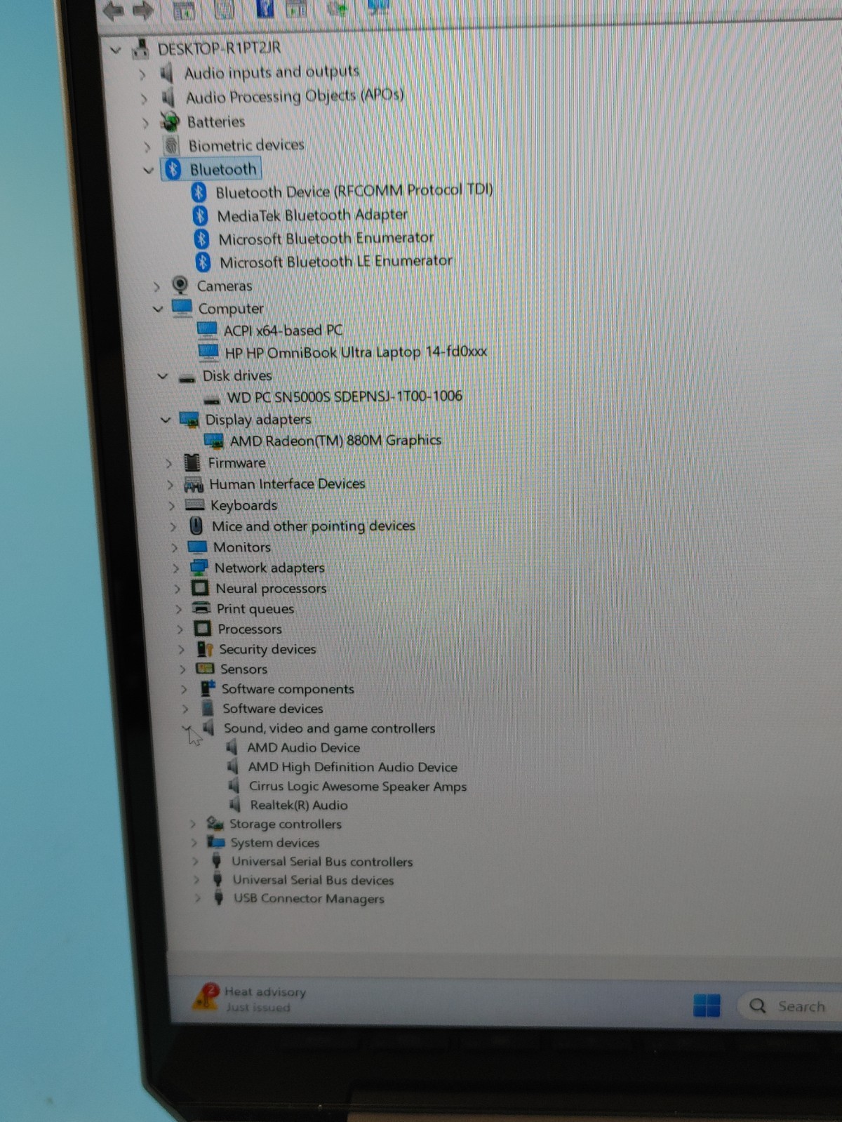 HP OmniBook Ultra Laptop 14-FD0013DX AMD Ryzen AI9 365 32GB RAM 1TB SSD