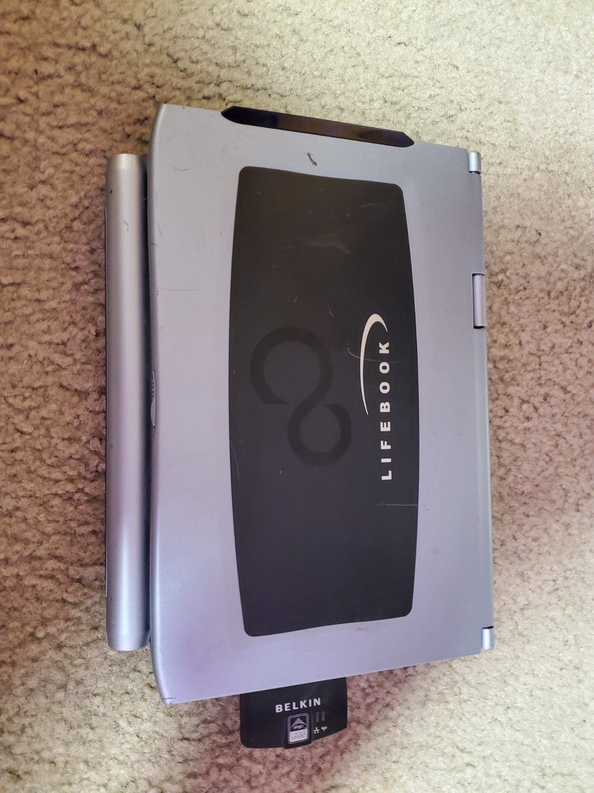 Fujitsu LifeBook P Series fpc02011al cp145514 Laptop PARTS AS IS UNTESTED NO AC
