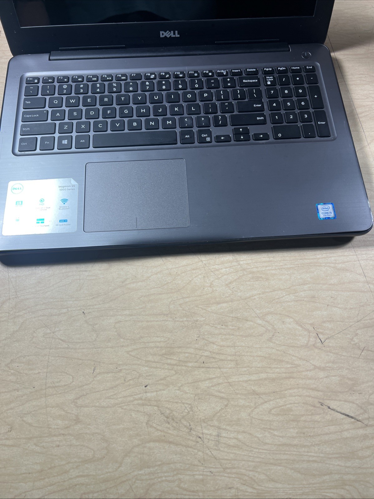 DELL INSPIRION 5567 INTEL CORE I5-7200U 2.50GHZ 8GB RAM