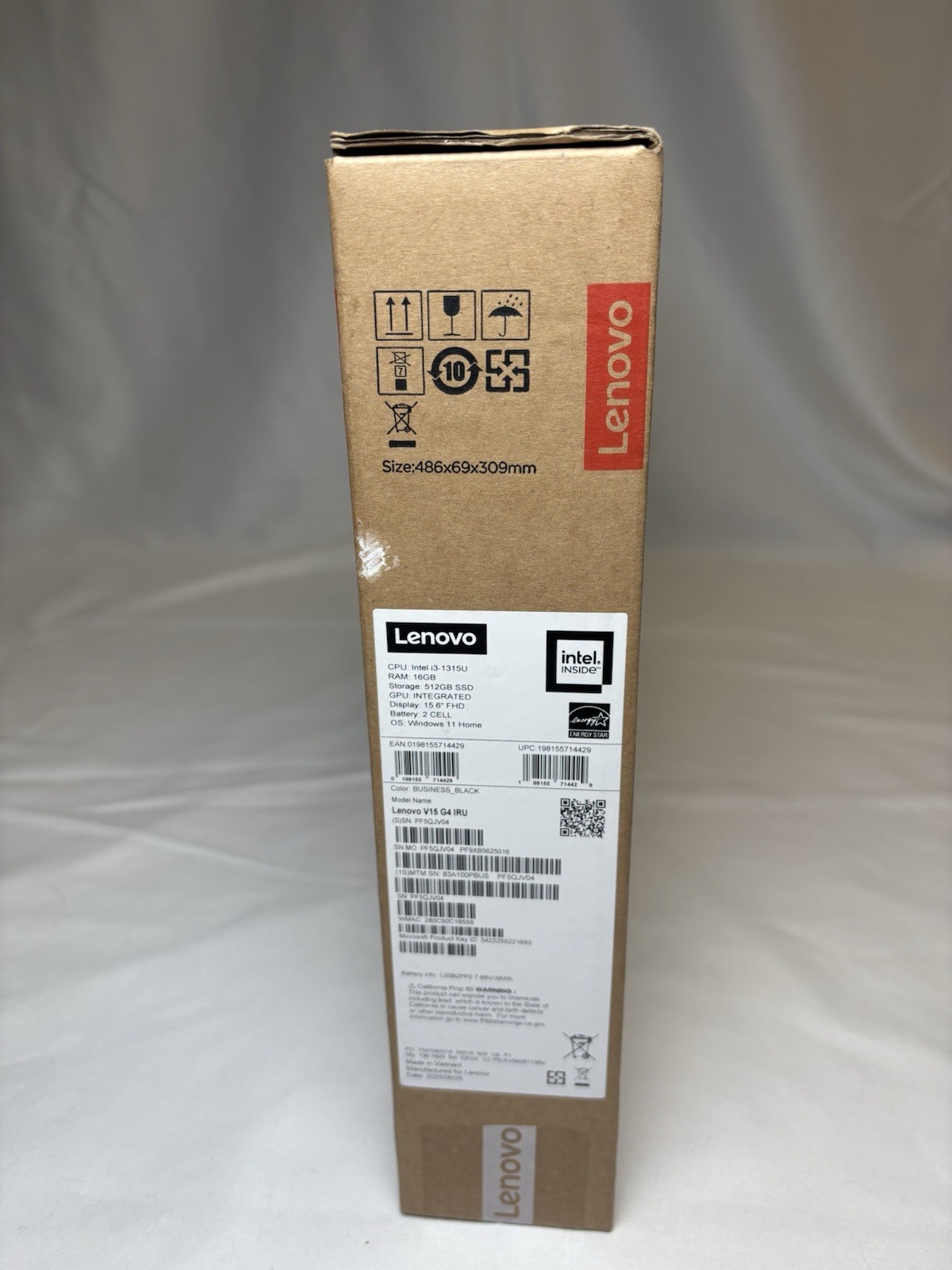 Lenovo V15 G4 15.6” FHD Windows 11 Notebook • Intel Core i3 • 16GB RAM (Sealed)
