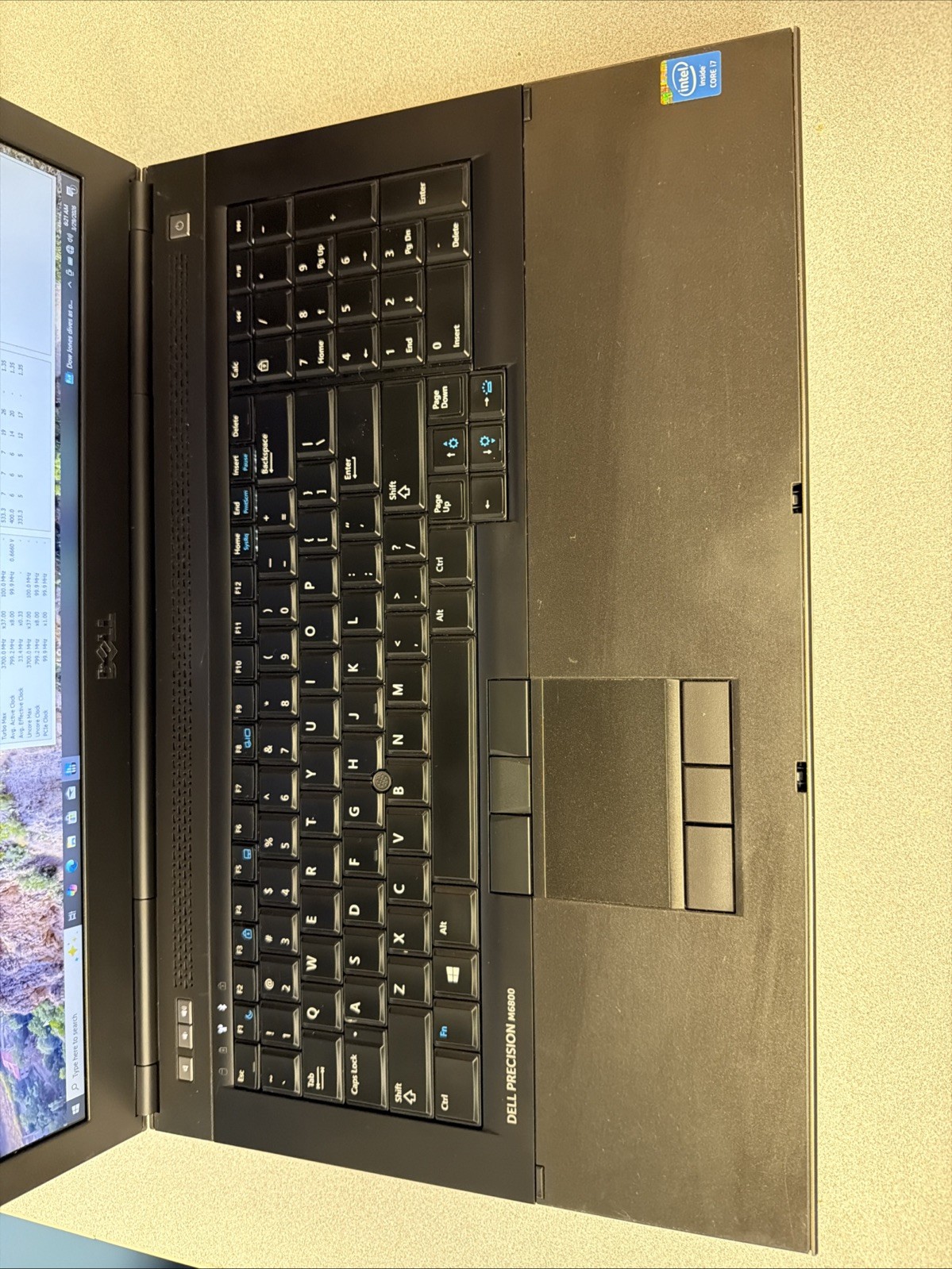 Dell Precision M6800 Quad Core i7-4800QM 2.7GHz 16GB 256GB SSD NVidia K4000M