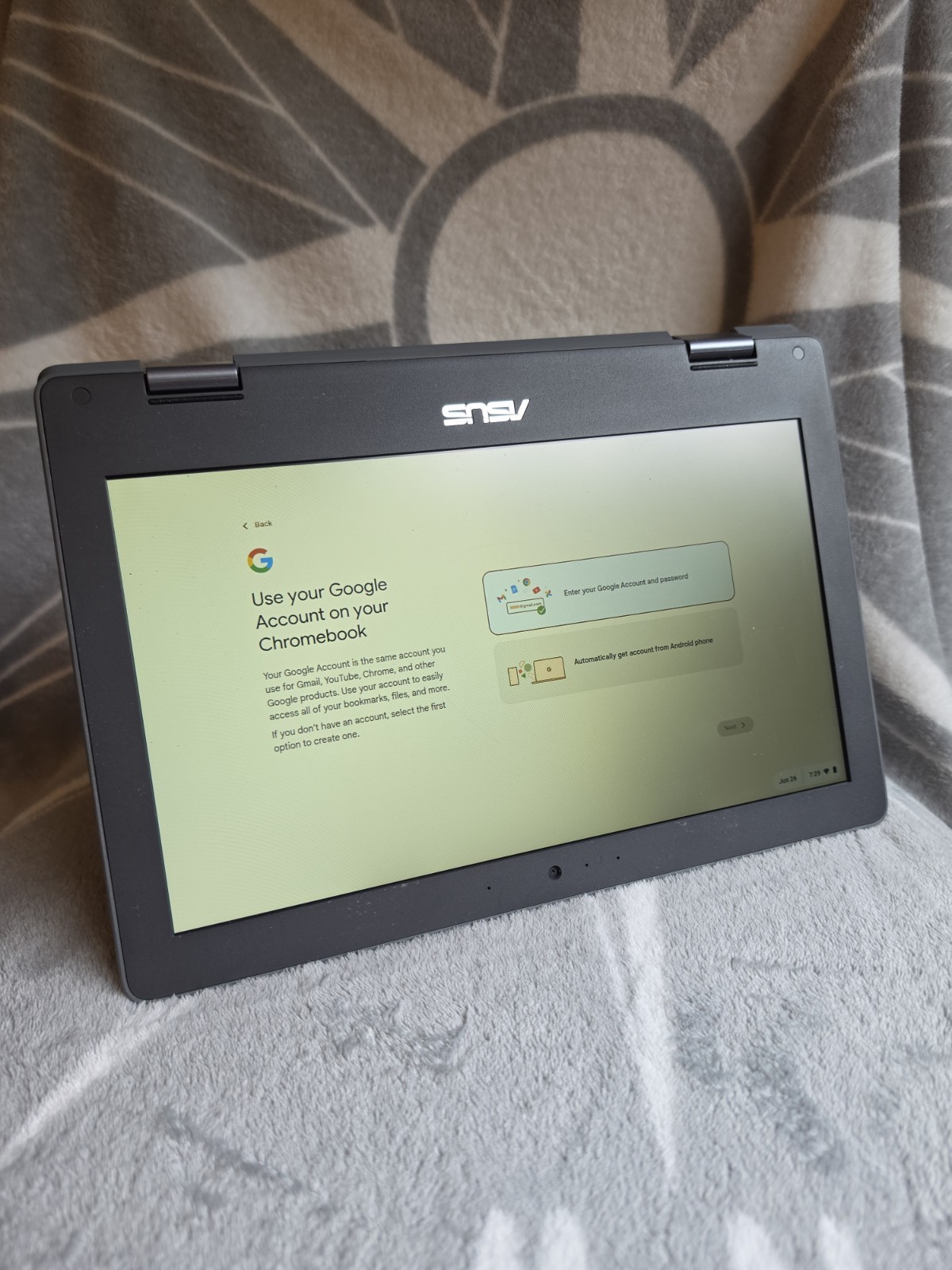 ASUS Chromebook 11.6″ Notebook Touchscreen Computer Tablet C214M Google OS
