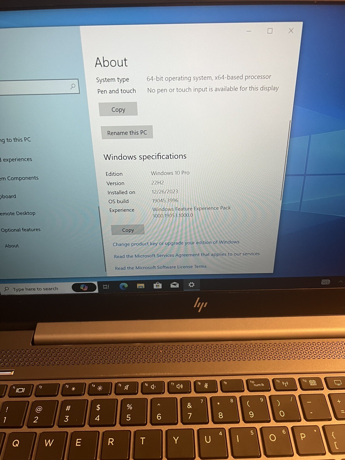 HP Zbook 14U G5 14″ Laptop i5-2.7GHz 7200U 8GB Ram 256GB SSD Windows 10 Pro