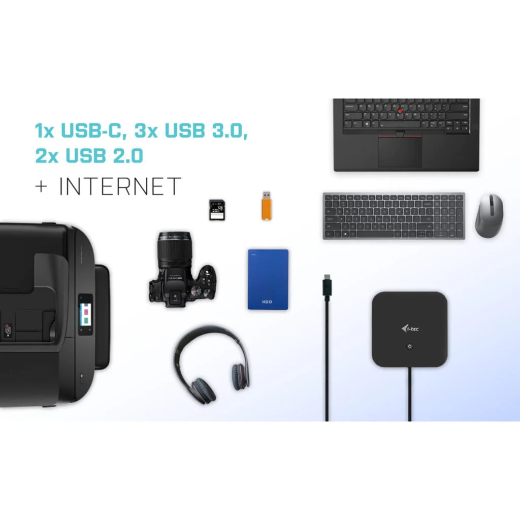 I-tec USB-C HDMI DP Docking Station with delivery