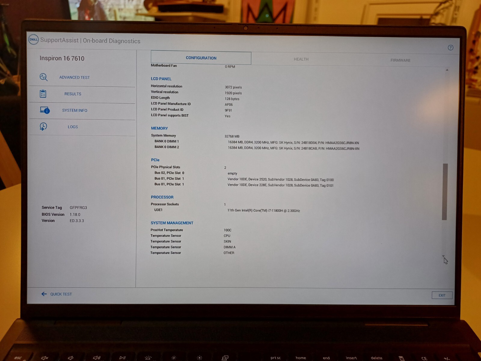 Dell Inspiron 16 Plus 7610 – i7, 32GB RAM, 1TB SSD, NVIDIA RTX 3060
