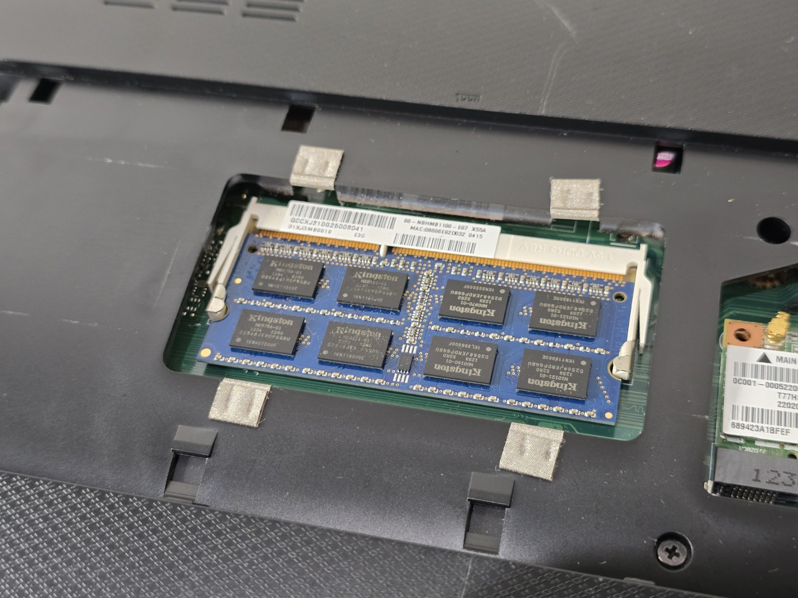 Asus X55A Series Laptop Notebook PC Black For Parts / Repair | No HHD