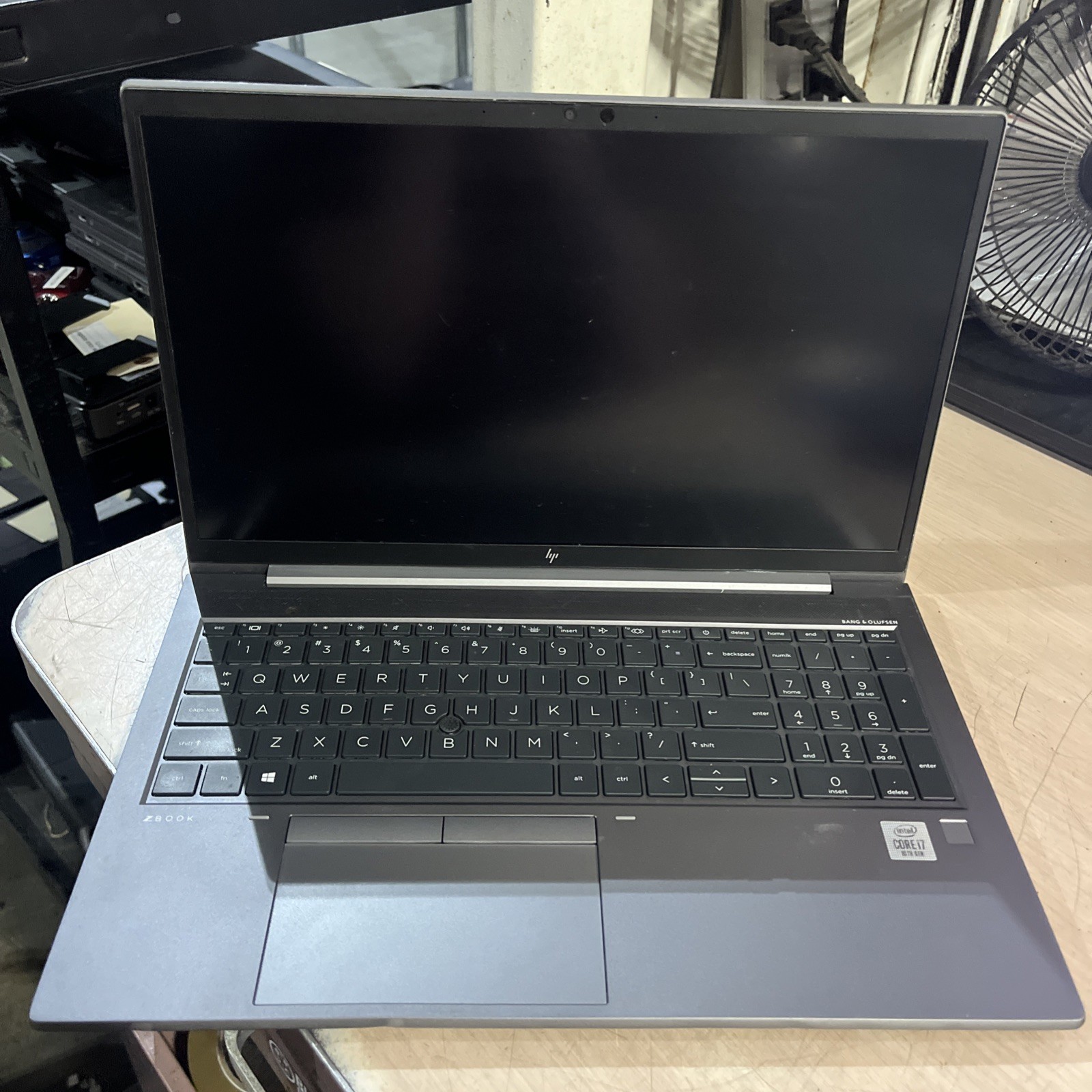 HP ZBOOK FIREFLY 15 G7 INTEL CORE I7 10TH GEN 8GB RAM NO HD