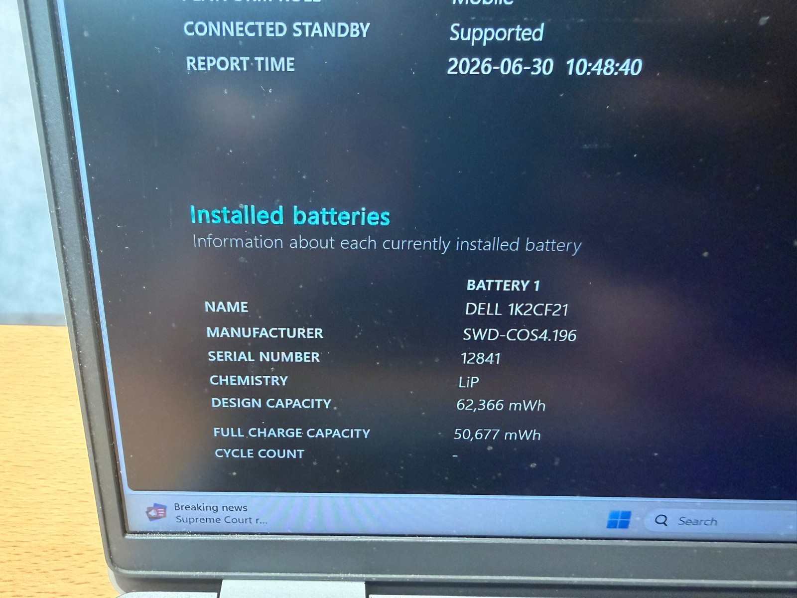 Dell Latitude 5520 i7-1185G7 32GB RAM 256GB SSD FHD Win11 BAD USB-A PORT – READ!
