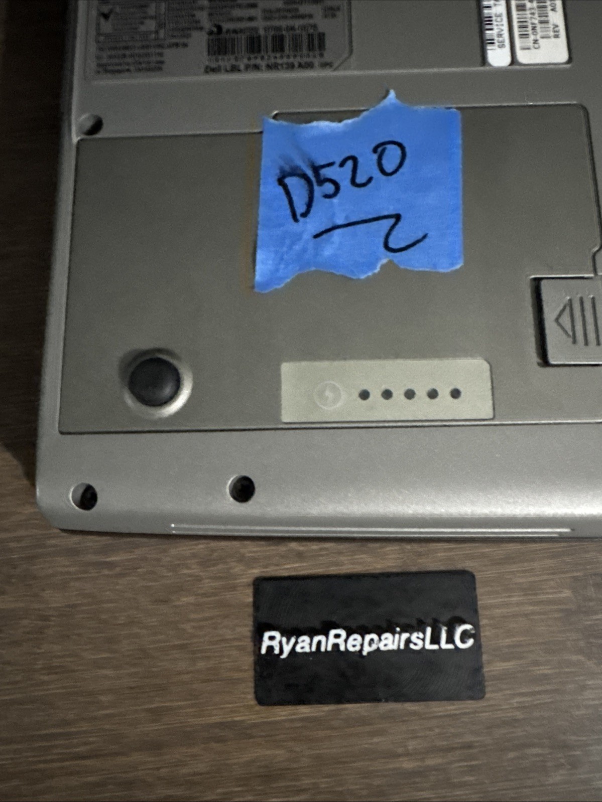 Dell Latitude D520 Laptop T5500 512mb ram 60gb Hdd READ