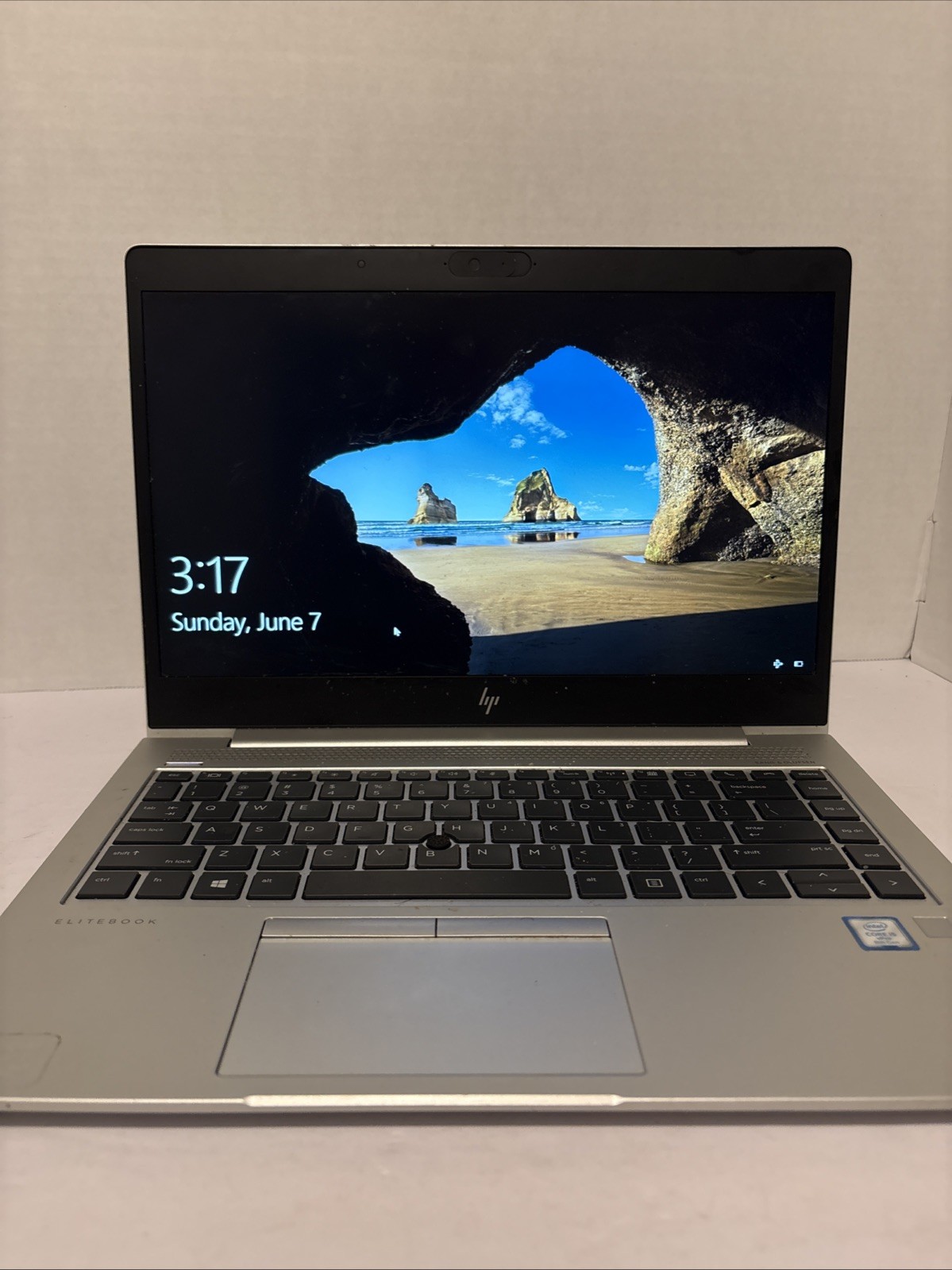 HP AX200NGW Tested LCD Screen w/ Chassis & Battery No Charger Please Read