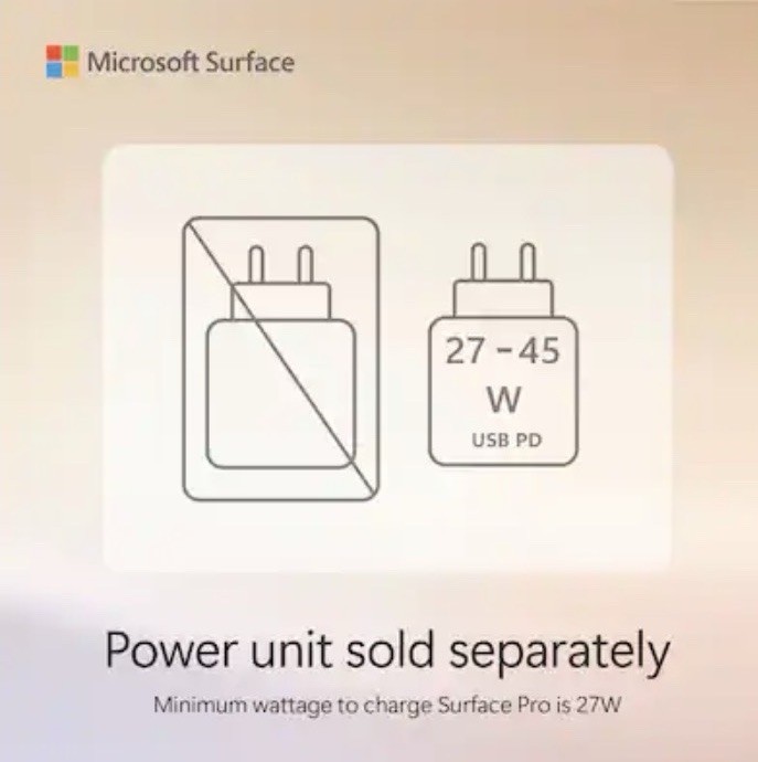 Microsoft Surface Pro Copilot+ PC 12″ Snapdragon X Plus 16GB RAM 256GB Platinum