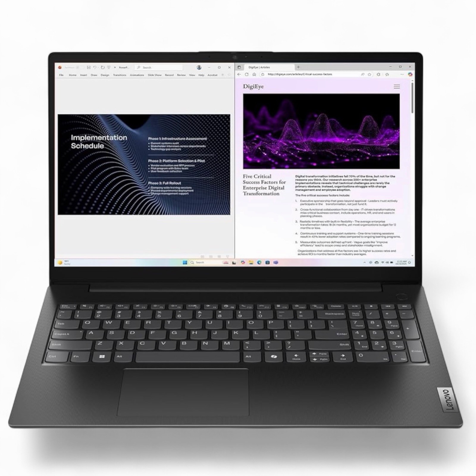 Lenovo V15 Gen 5 15.6” FHD Intel Core 5 210H 16GB RAM 512GB SSD Win11