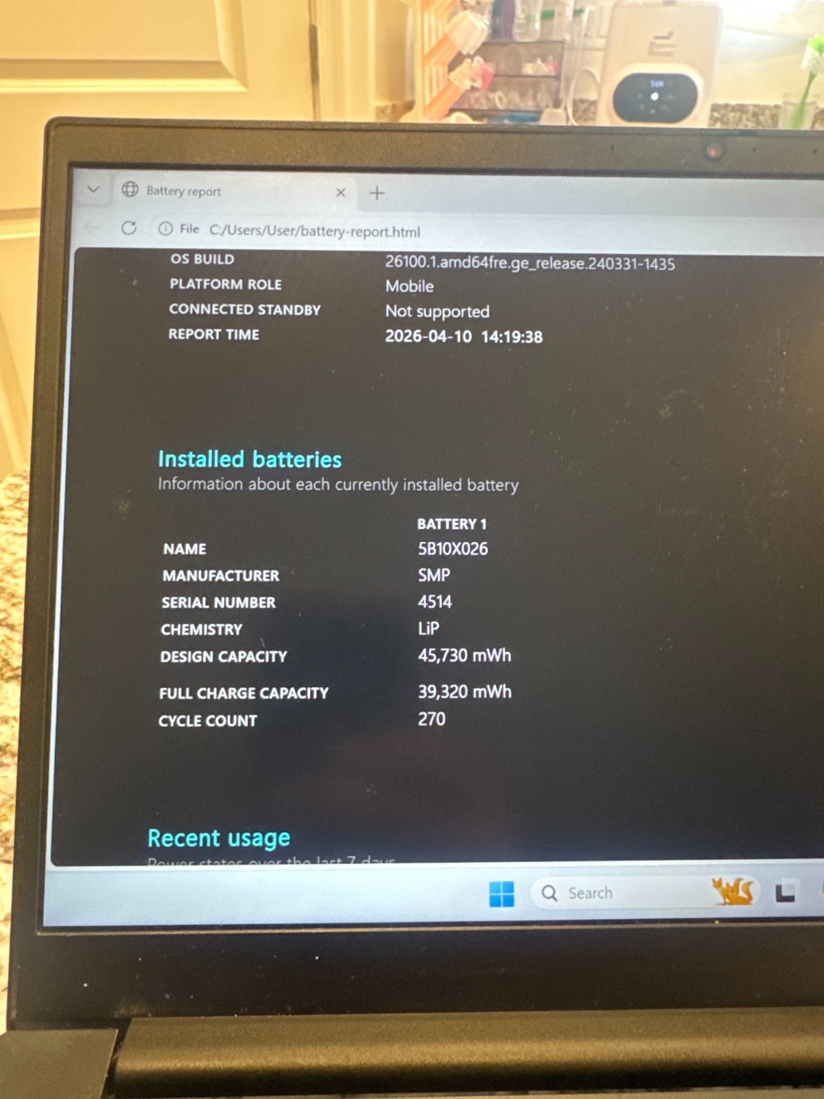 Lenovo ThinkPad E14 Gen 3 Ryzen 5 5500U 2.1Ghz 8GB RAM 256GB NVMe Win 11 P