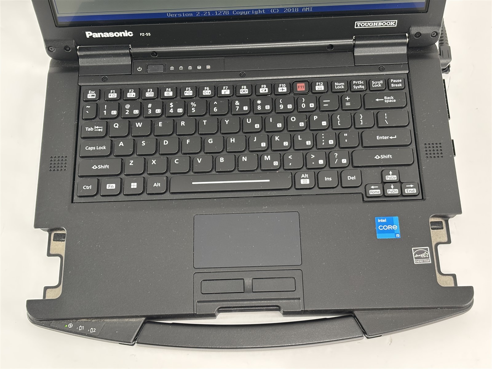 Panasonic Toughbook FZ-55 MK2 14” i5-1145G7 16GB RAM No Storage Backlit Keyboard