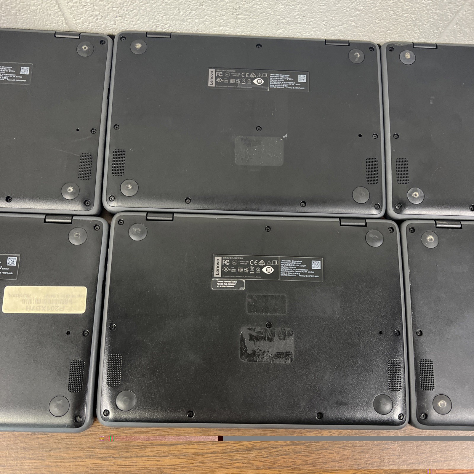 Lot of 6 Lenovo Chromebook 300e/N23 2 in 1 Touch (MT8173/MT8173C 4GB RAM – 32GB)