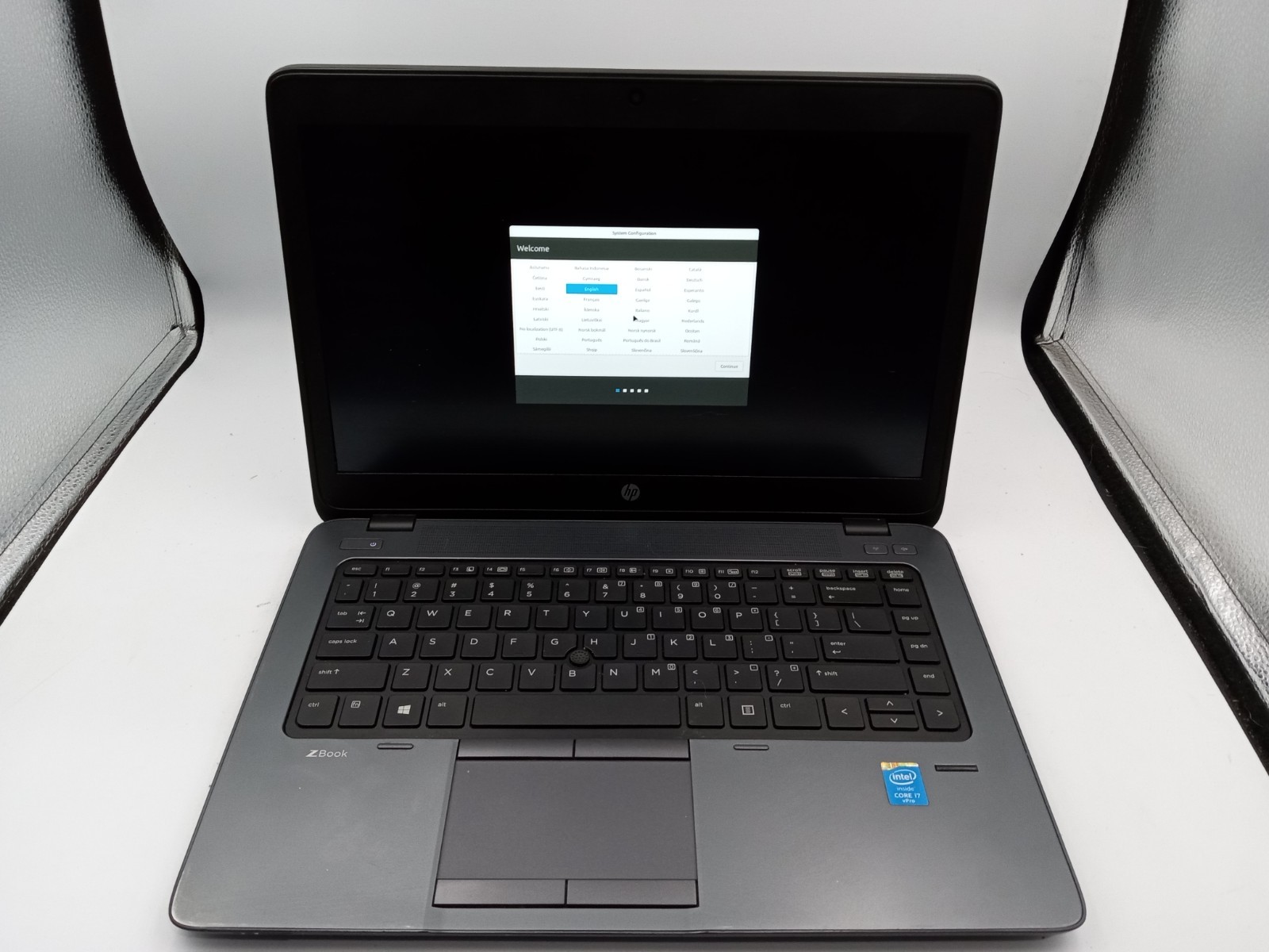 HP ZBook 14 Laptop Intel i7-4600U 8GB 128GB SSD Linux Mint Radeon 8730M -RR