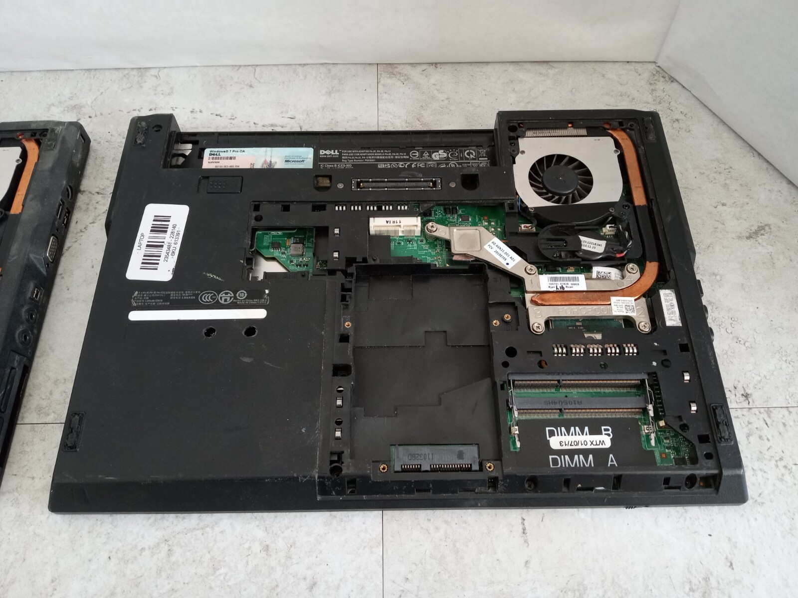 Lot of 2 – Dell Latitude E5410 14″ Laptops Intel i3 – PARTS / REPAIR – READ -RR