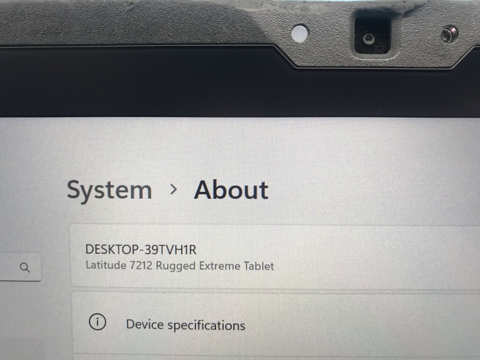 Dell Latitude 7212 Rugged 11.6″ Core i5-8350U 1.70GHZ 8GB RAM 256GB SSD Win 11
