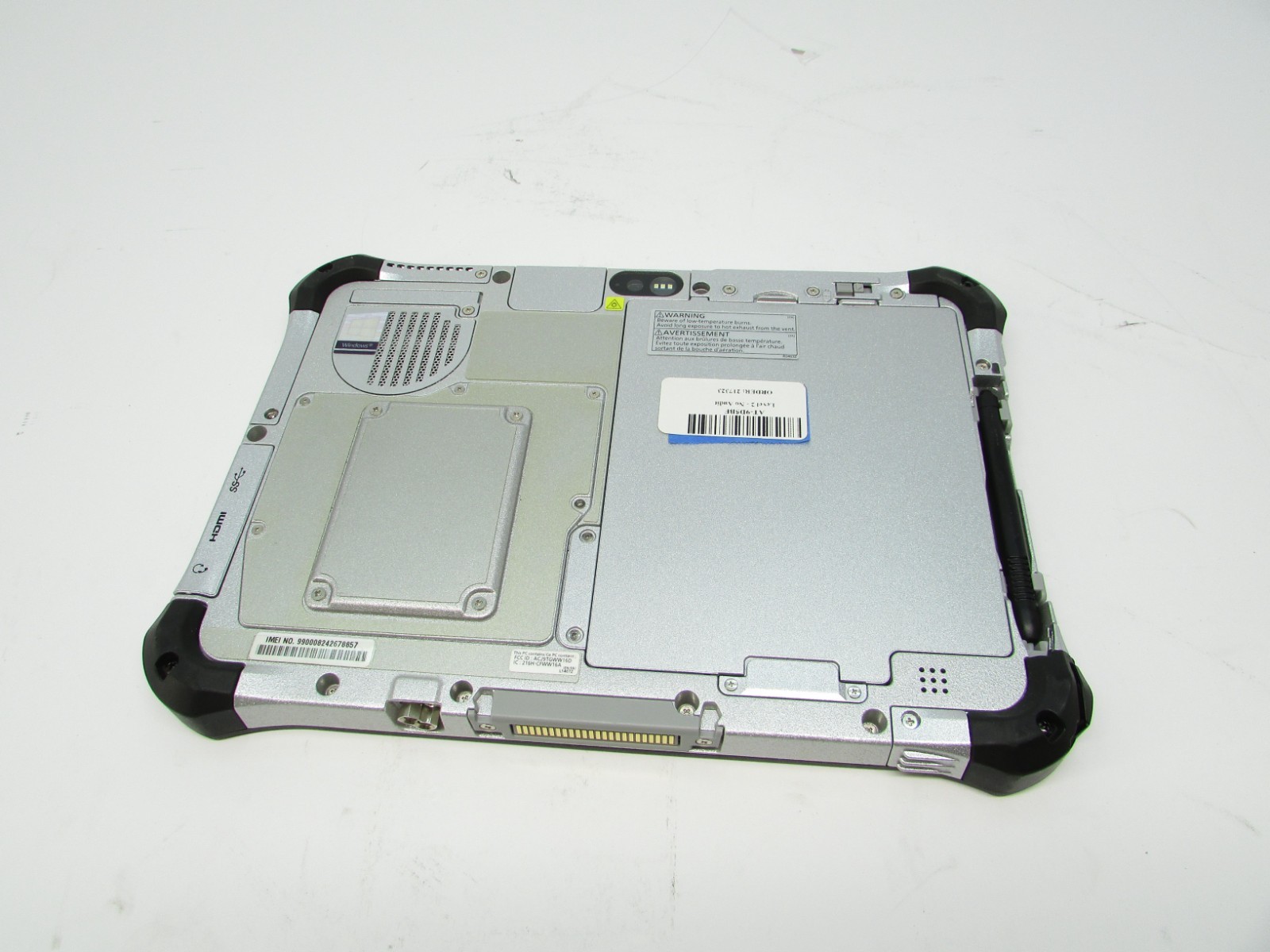 Panasonic Toughpad FZ-G1 Intel i5-7300U 2.6GHz 8GB RAM 256GB No OS/AC