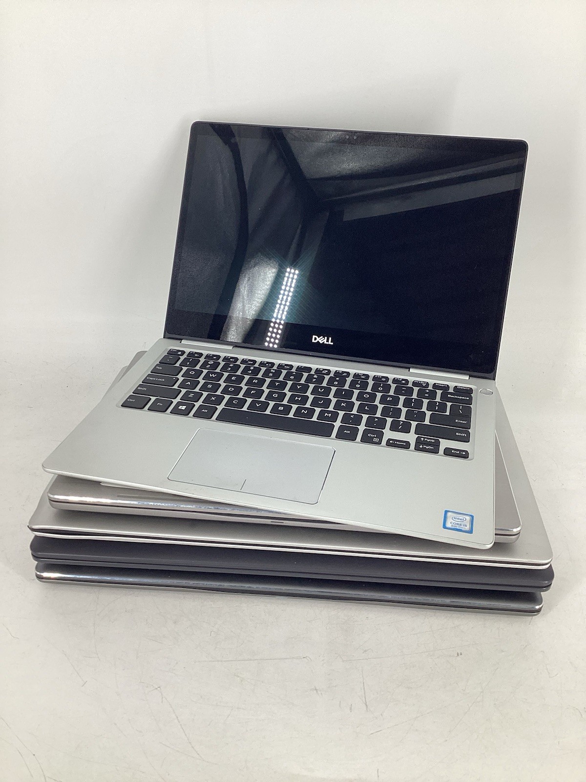Lot of 5 Dell Inspiron Laptops 3505 7573 7586 7370 7378 8GB No SSD/OS/AC