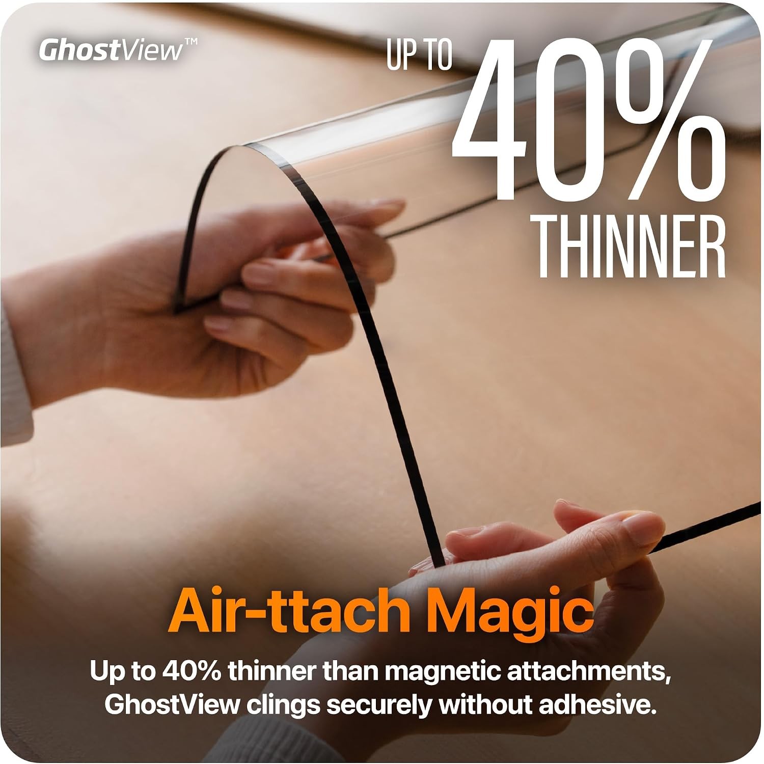 Ultra Thin 2-Way Privacy Screen Protector, Detachable, Compatible with 2022+ Mac