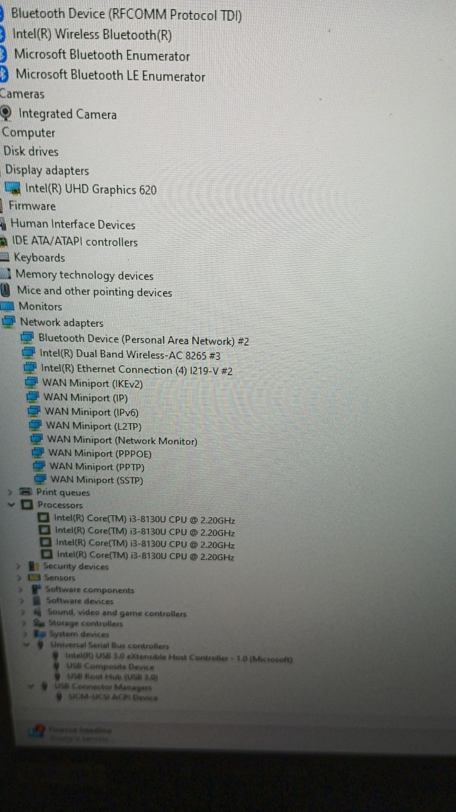 7166 L380 Yoga 2in1 w/charger.i3 8130U.8GB.128GB M.2.13.3″FHD.W11 Pro.Read!!!