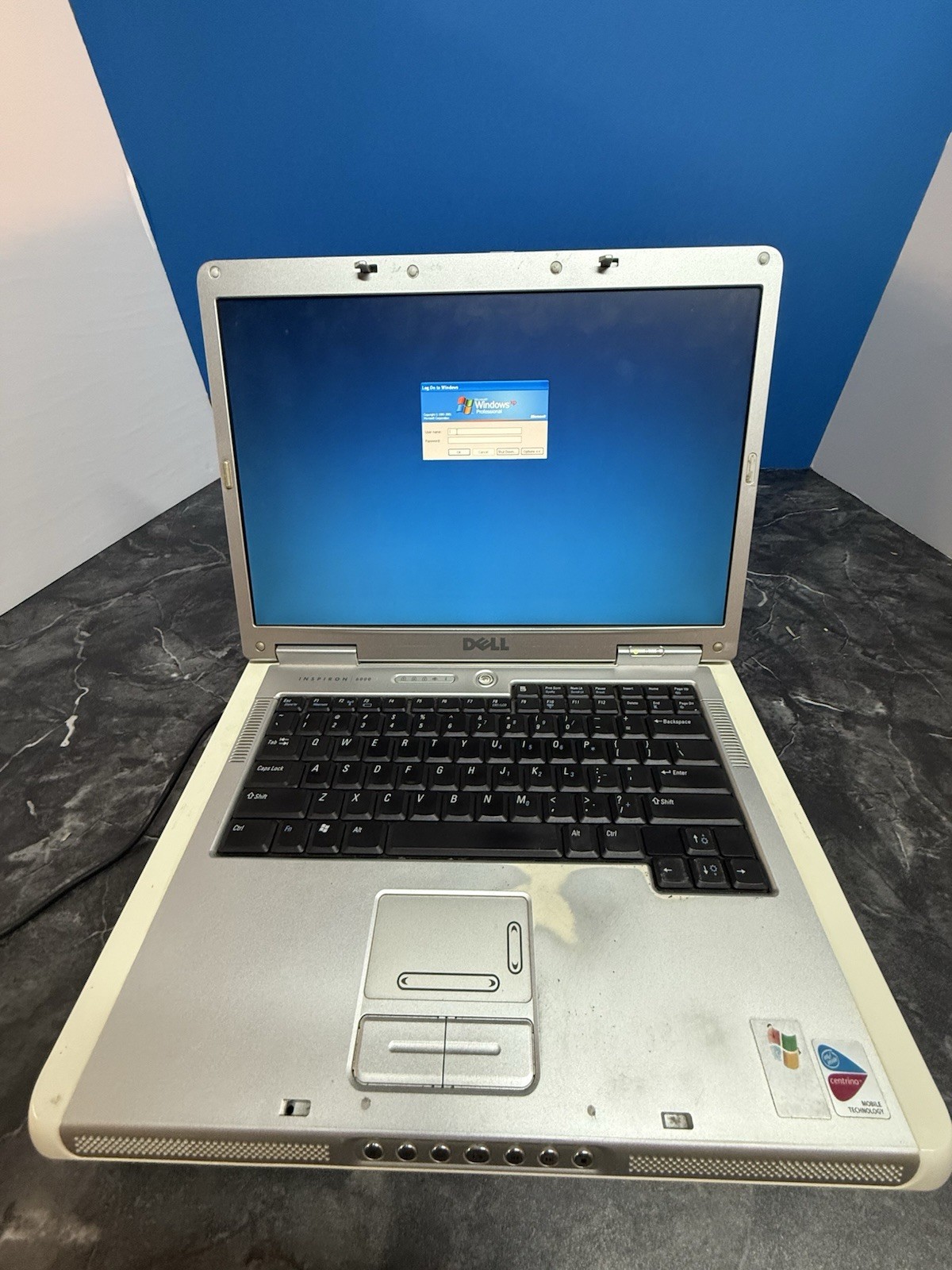 Dell Inspiron 6000 PP12L Laptop 2GB Ram + CHARGER + BATTERY – No HD OS