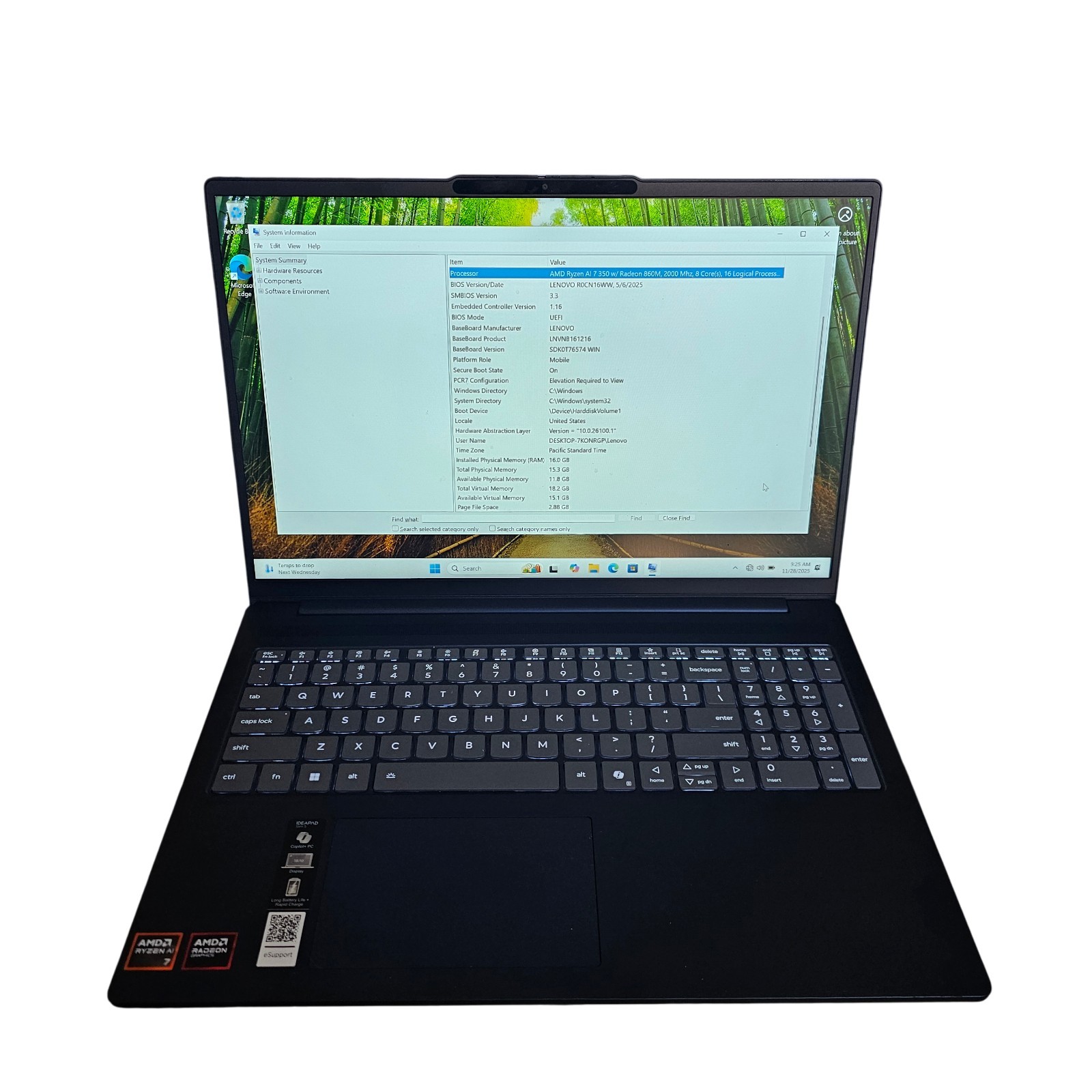 Lenovo IdeaPad Slim 5 16AKP10 16″ Touch Laptop Ryzen AI 7 350 16GB 5600MT – 1TB