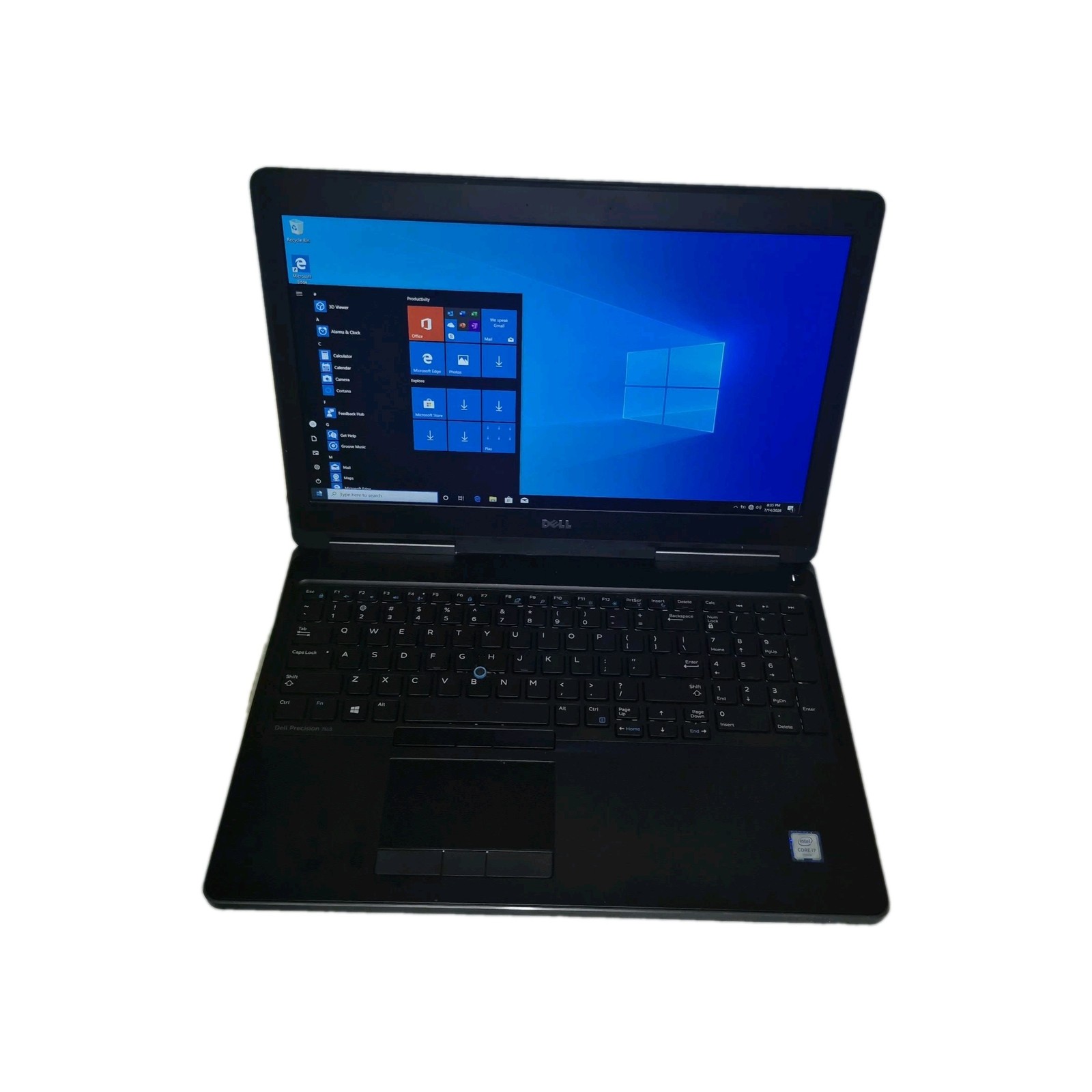 Dell Precision 7510 15.5″ Laptop Intel Core i7 6820HQ @2.70GHz 32GB RAM Win 10