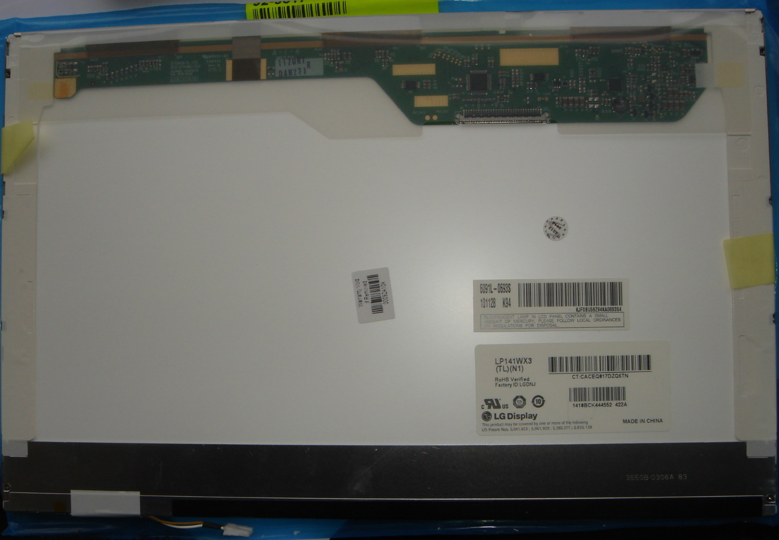 LG Philips 14.1″ 1280×800 LCD Screen LP141WX3(TL)(N1) LP141WX3-TLN1 NEW