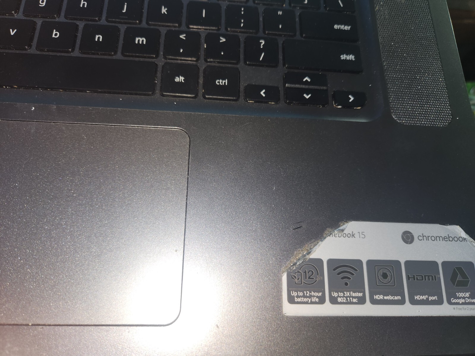 acer chromebook 15 cb3-532 laptop