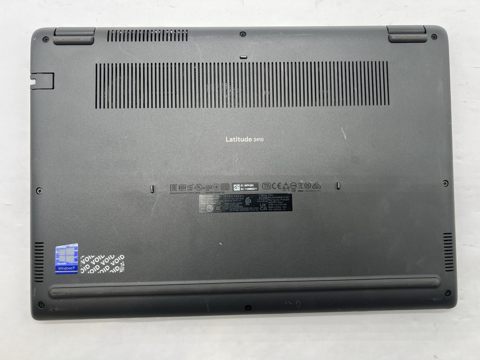 Dell Latitude 3410, i5-10210U CPU, @ 1.60GHz, 16GB RAM, 256GB NVMe-No OS/Charger