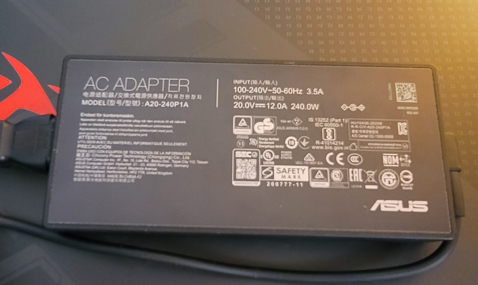 Ausu ROG STRIX G513Q Gaming Laptop Parts Only