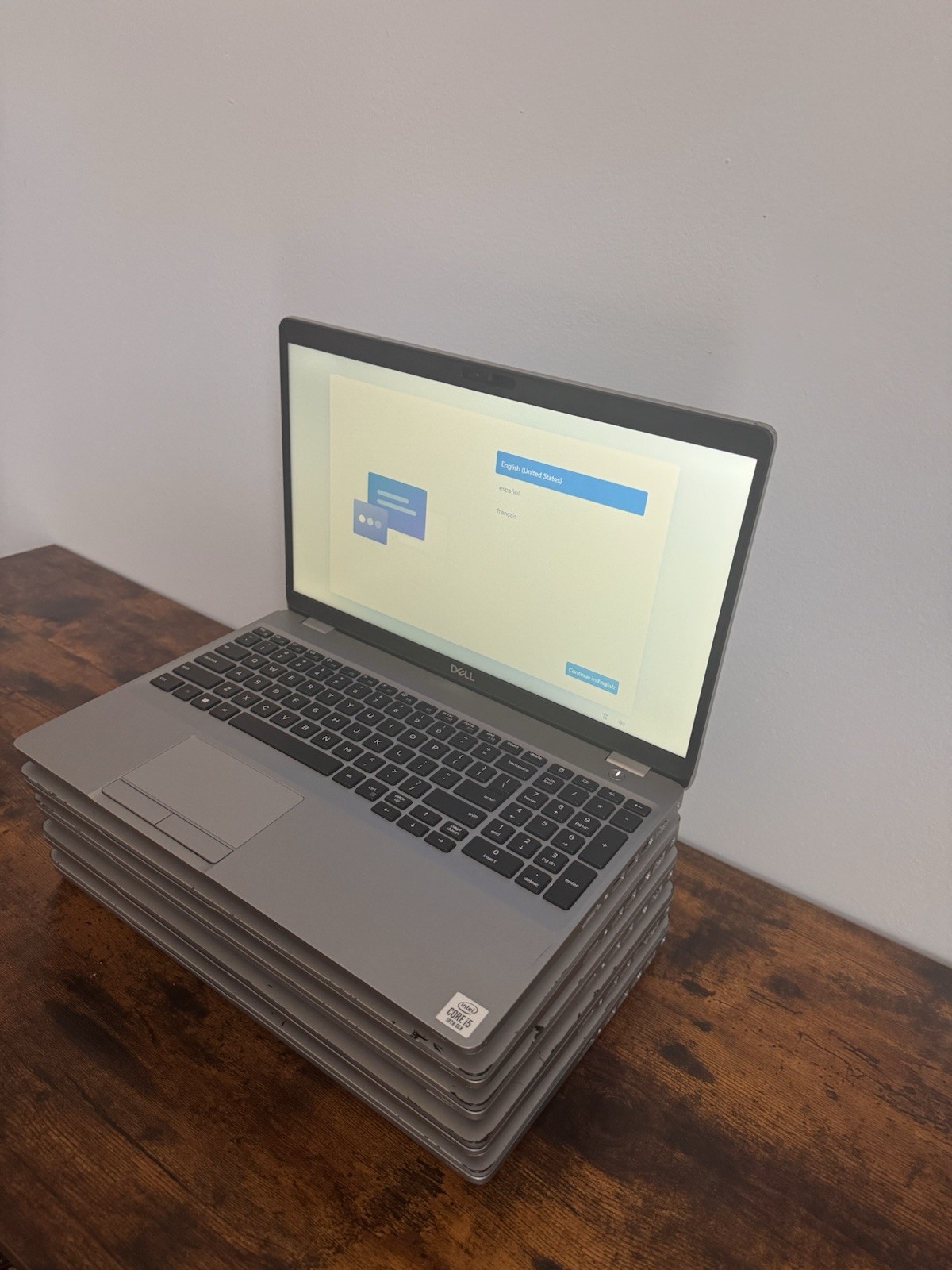 ￼ Lot of 5 Dell Precision 3550’s (5 – Unit Bundle) – 16GB RAM | 128GB SSD |